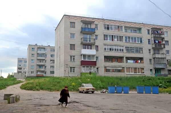 Карельский город Сегежа, где в исправительной колонии №7 продолжит отбывать наказание Ходорковский (17 июня 2011 года)