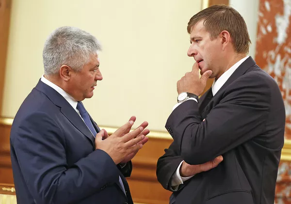 Владимир Колокольцев и Александр Коновалов