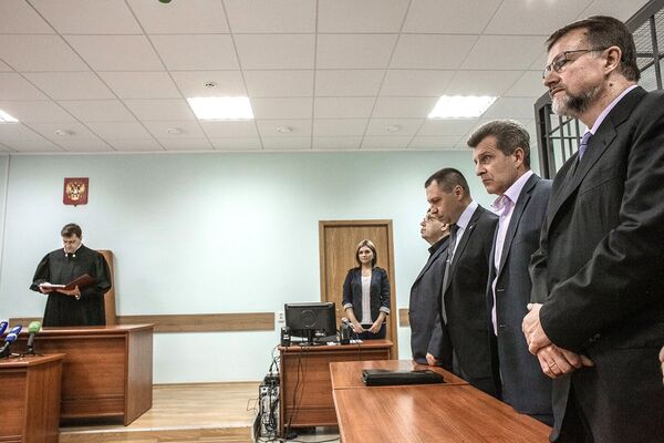 22 июля 2013 года бывший губернатор Тульской области Вячеслав Дудка во время оглашения приговора на заседании Советского суда города Тулы