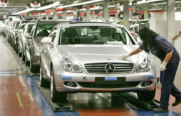 Производство автомобилей Mercedes