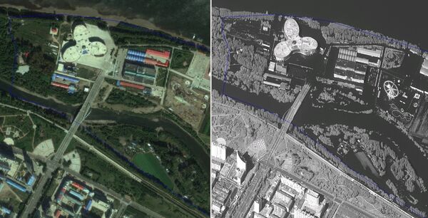 Обширное подтопление отмечается на территории китайского городского округа Хэйхэ на правом берегу реки Амур.