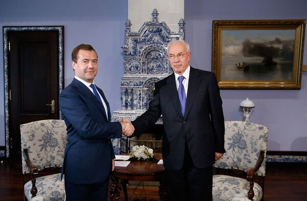 Встреча Д.Медведева и Н.Азарова
