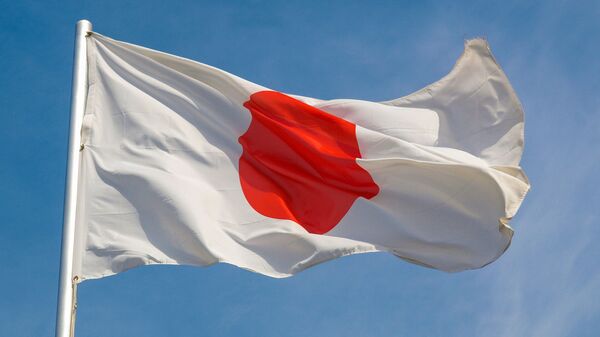 %Флаг Японии