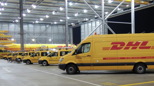 Работа компании DHL