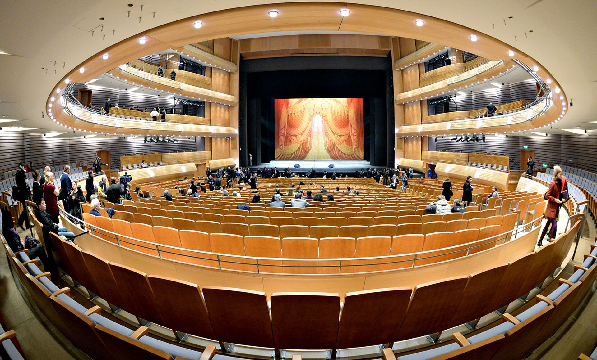 Зал Второй сцены Государственного академического Мариинского театра в Санкт-Петербурге - ПРАЙМ, 1920, 15.07.2021