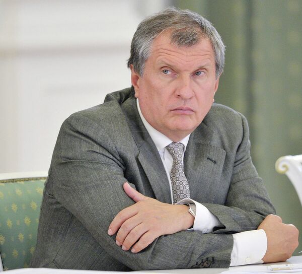 Президент, председатель правления ОАО Нефтяная компания Роснефть Игорь Сечин