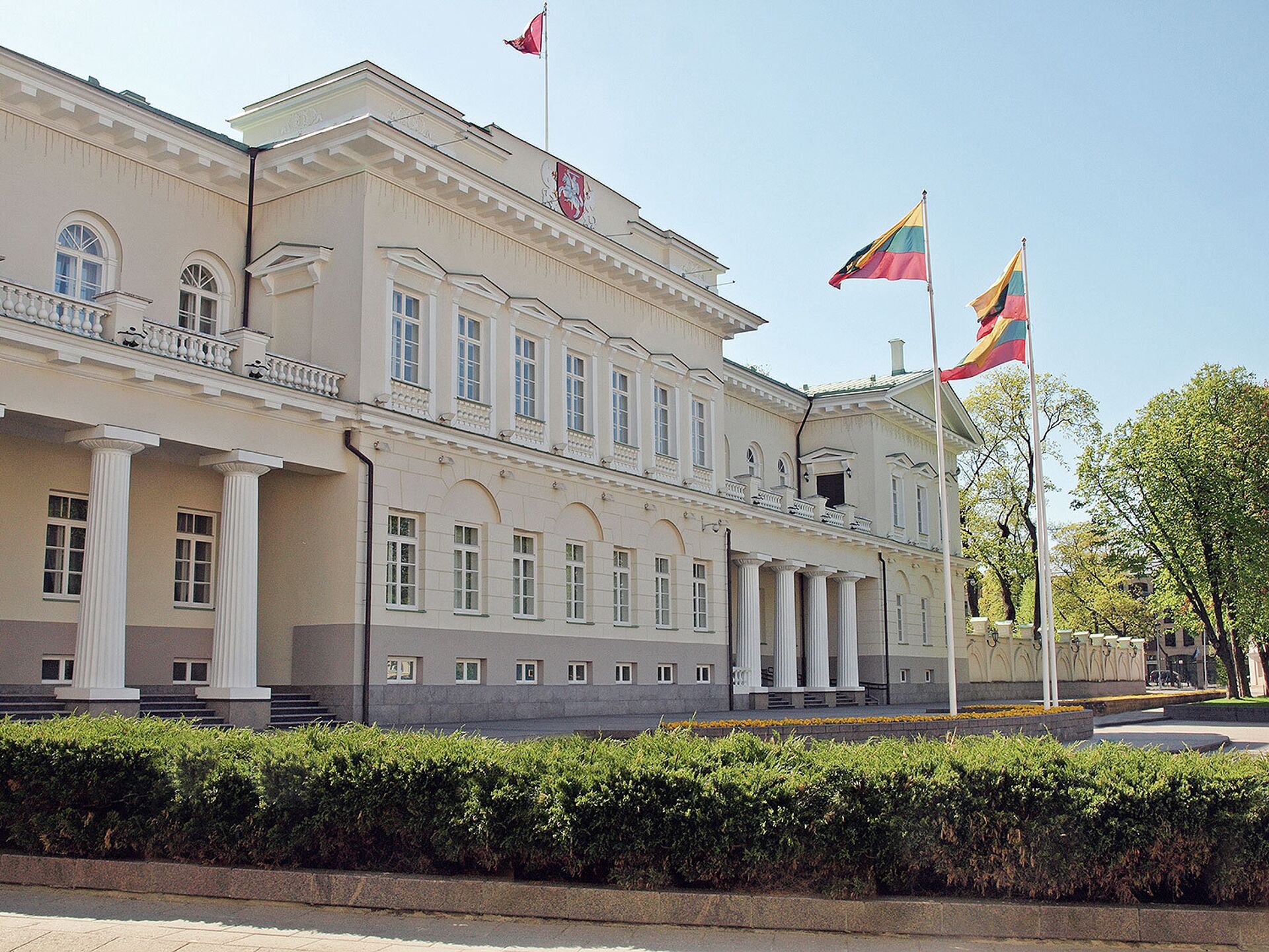 Президентский дворец в Вильнюсе - ПРАЙМ, 1920, 03.05.2022