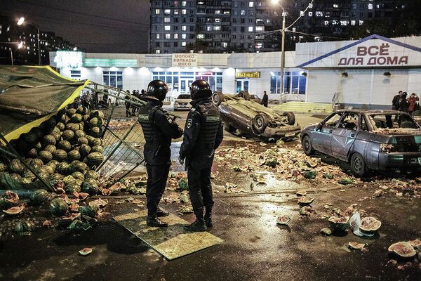 Беспорядки в московском районе Бирюлево