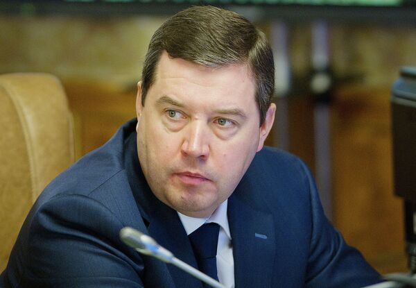Руководитель Федерального агентства по обустройству государственной границы РФ Дмитрий Безделов