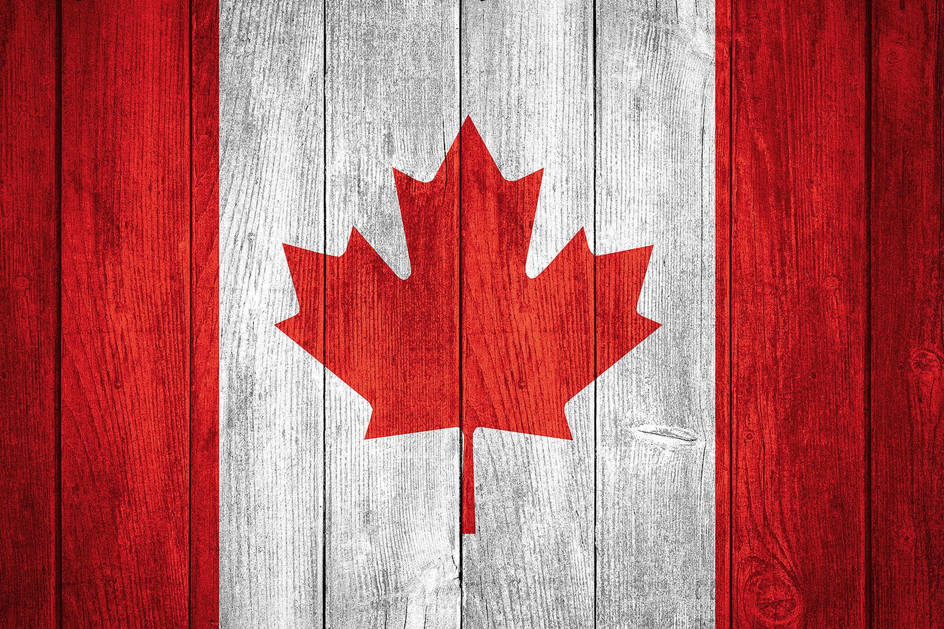 Канадский флаг - ПРАЙМ, 1920, 28.02.2022