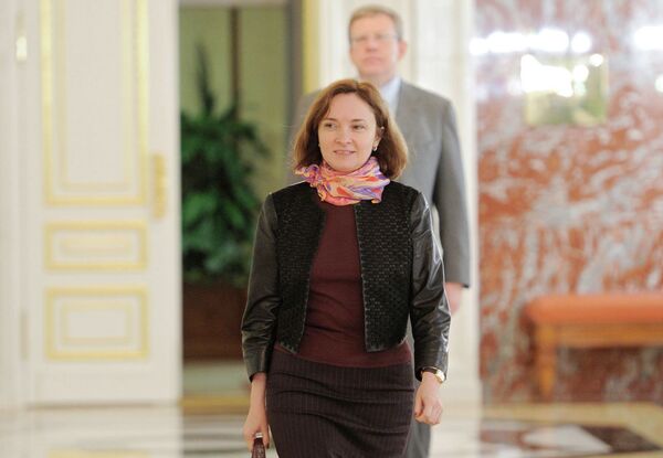 Министр экономического развития РФ Эльвира Набиуллина, 2011год