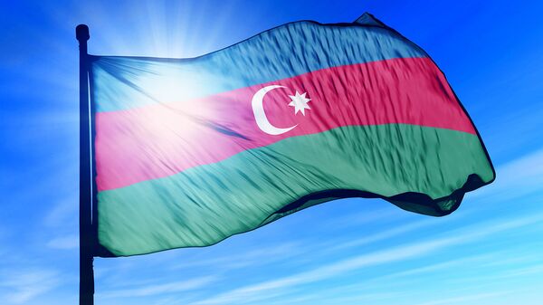 %флаг Азербайджана