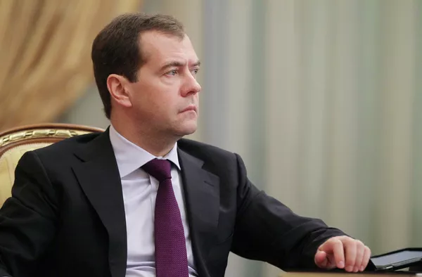 Председатель правительства России Дмитрий Медведев