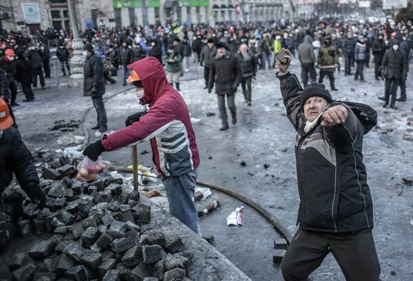 Беспорядки в Киеве