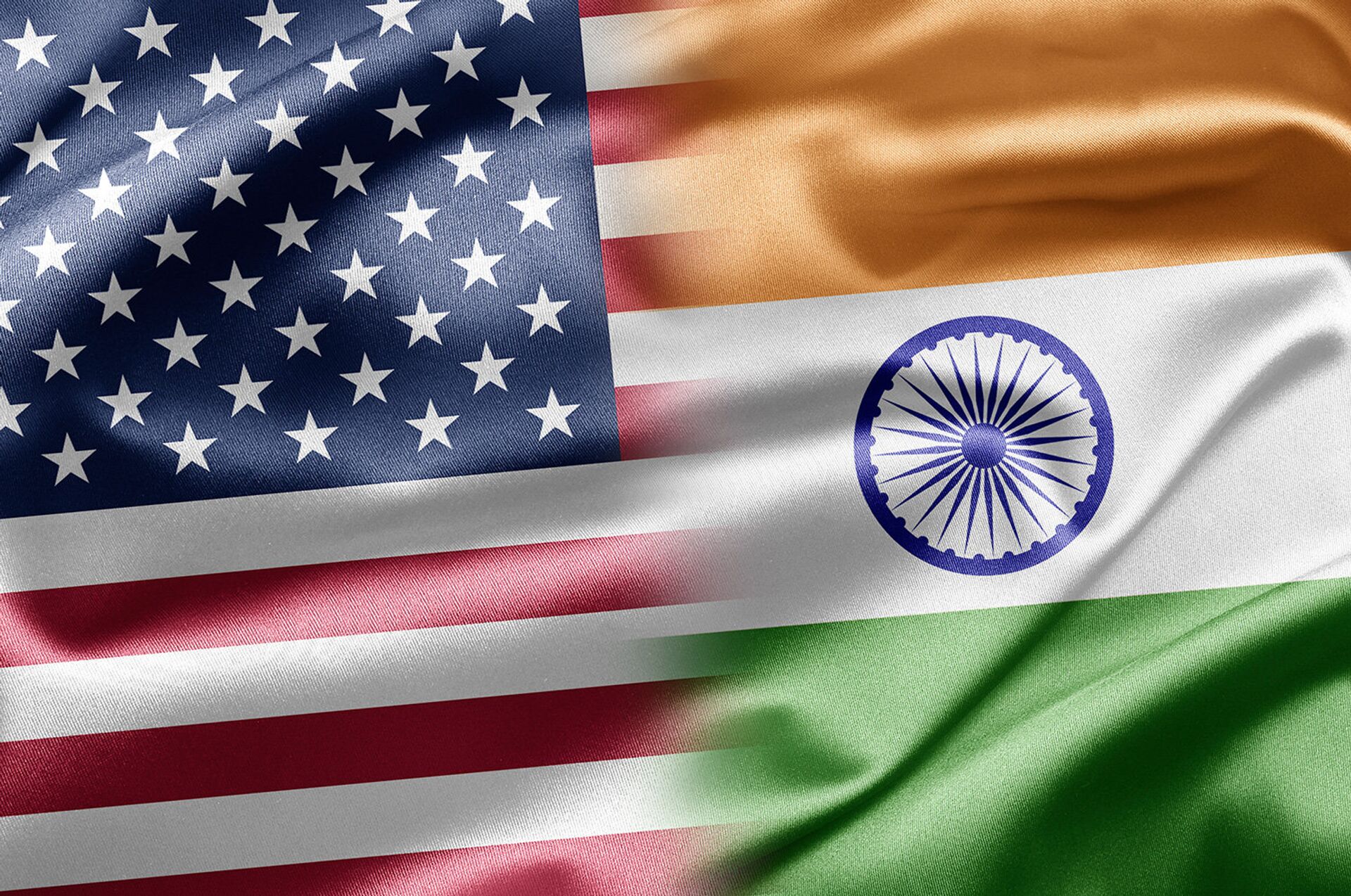 Флаги США и Индии - ПРАЙМ, 1920, 21.09.2022