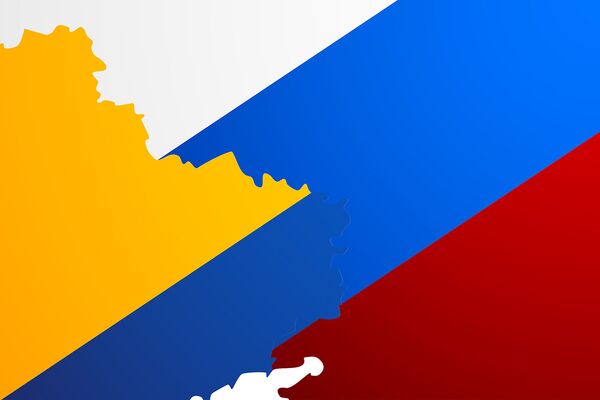 %Россия Украина