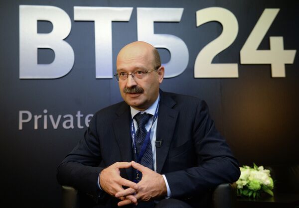 Президент-председатель правления ОАО ВТБ 24 Михаил Задорнов
