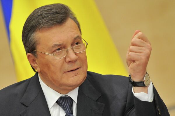 Янукович заявил, что намерен продолжить борьбу за будущее Украины