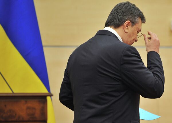экс-президент Украины Виктор Янукович