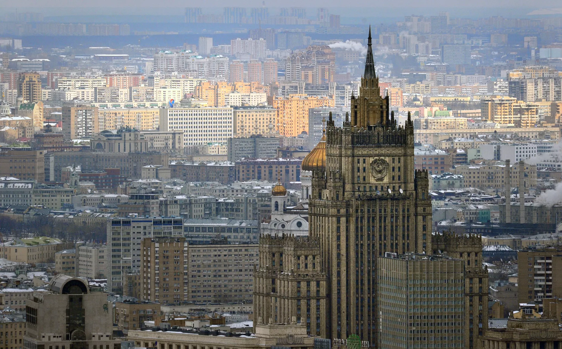 *Здание МИД Российской федерации - ПРАЙМ, 1920, 30.03.2023