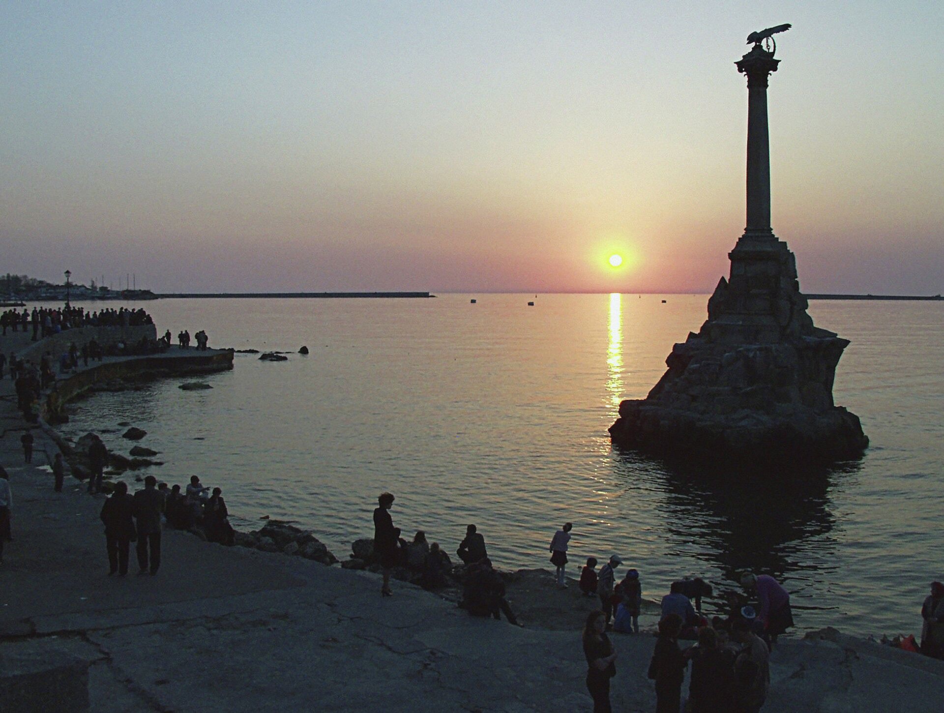 Памятник затопленным кораблям в Севастополе - ПРАЙМ, 1920, 03.02.2023