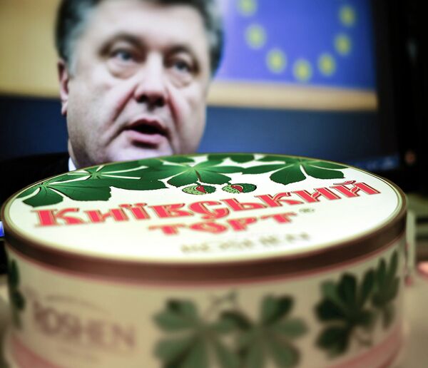 Киевский торт, Порошенко и ЕС