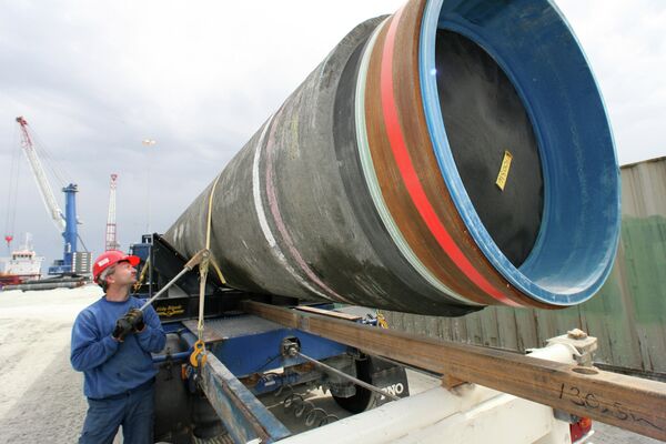 Cтроительство газопровода Северный поток (Nord Stream)