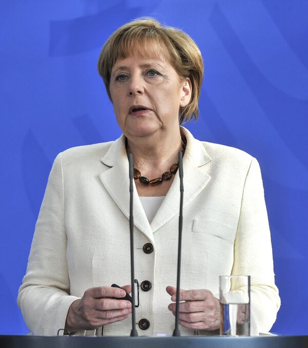 А.Меркель встретилась с П.Порошенко в Берлине
