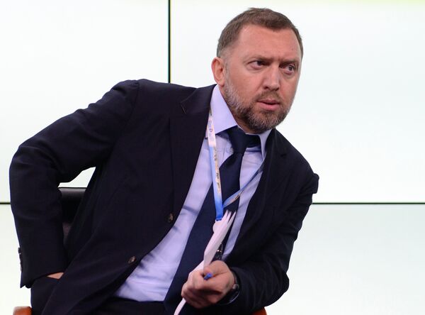 Председатель правления, генеральный директор ОК РУСАЛ Олег Дерипаска