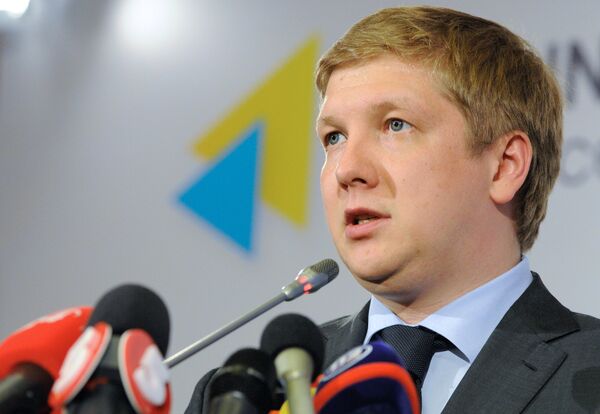 %Глава НАК Нафтогаз Украины Андрей Коболев