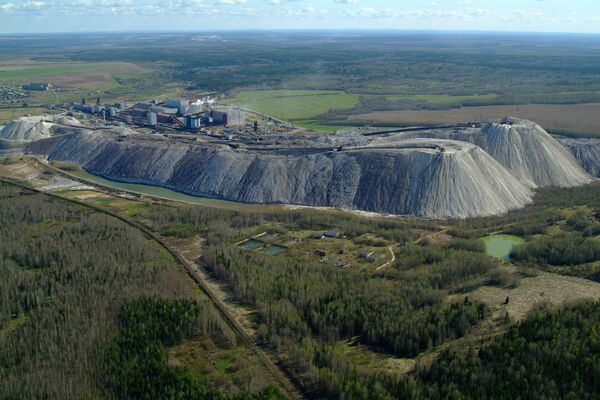 Обвал грунта на шахте компании Уралкалий