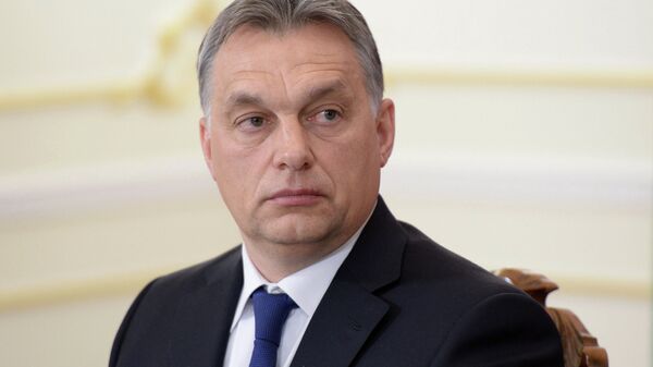 *Премьер-министр Венгрии Виктор Орбан