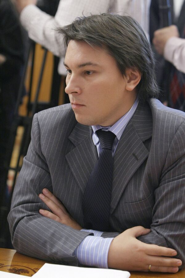 Илья Трунин на совещании в Доме правительства РФ