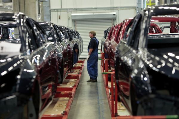 Производство малогабаритных автомобилей Opel Astra на заводе General Motors