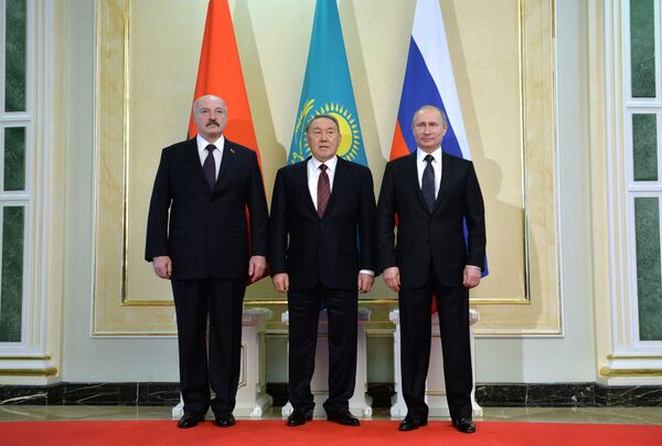 Владимир Путин в Казахстане