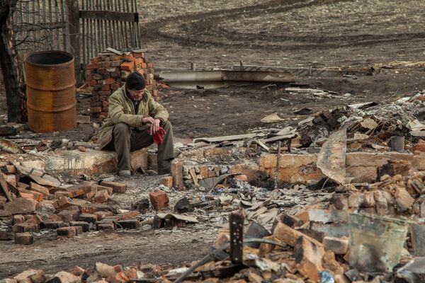 Ликвидация последствий пожара в поселке Шира Республики Хакасия