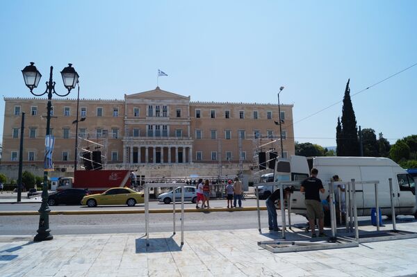 Афины перед референдумом
