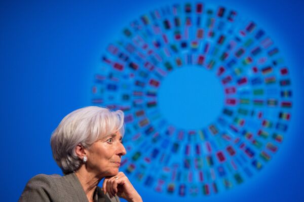 Глава Международного валютного фонда Кристин Лагард
