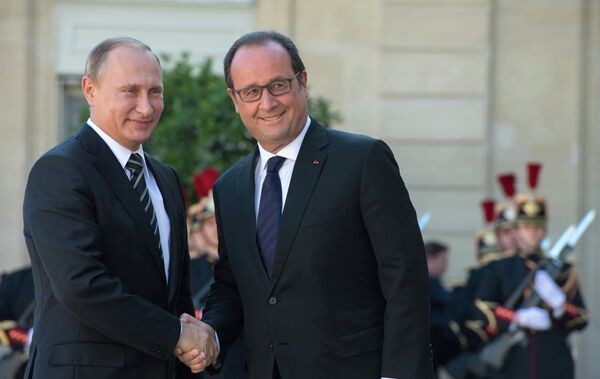 Визит президента РФ В.Путина во Францию