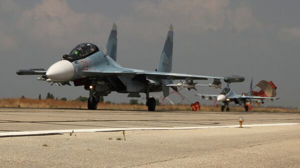 *Российская боевая авиация на аэродроме Хмеймим в Сирии