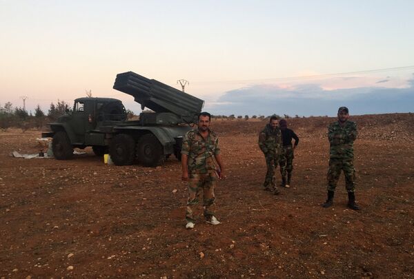 *Сирийская армия перешла в наступление против боевиков ИГ на севере провинции Хама
