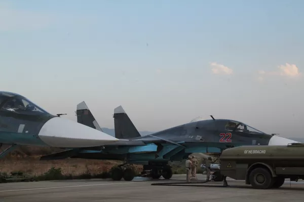 Российская боевая авиация на аэродроме Хмеймим в Сирии