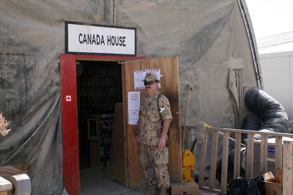 Канадский дом на военной базе в Кандагаре (Афганистан)