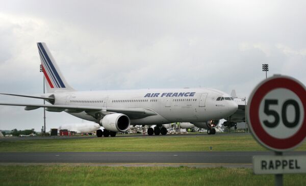 Пассажирский лайнер Air France