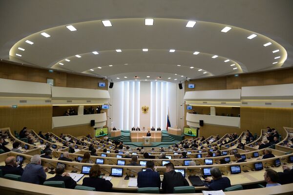 #Заседание Совета Федерации РФ. Архивное фото
