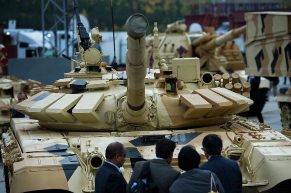 Участники 10-ой международной выставки Russia arms expo