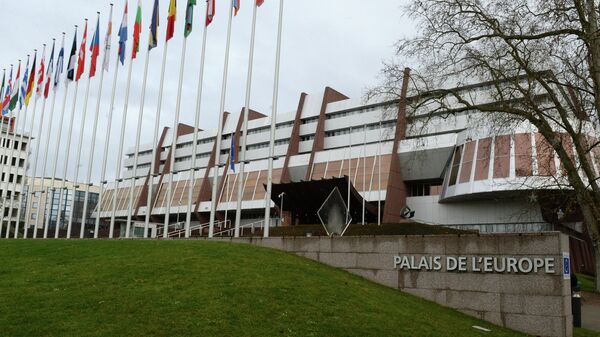 Здание парламентской ассамблеи Совета Европы в Страсбурге. Архивное фото
