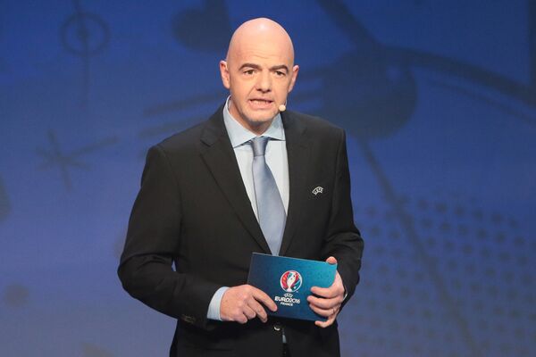 Генеральный секретарь УЕФА Джанни Инфантино