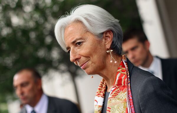 # глава МВФ Кристин Лагард