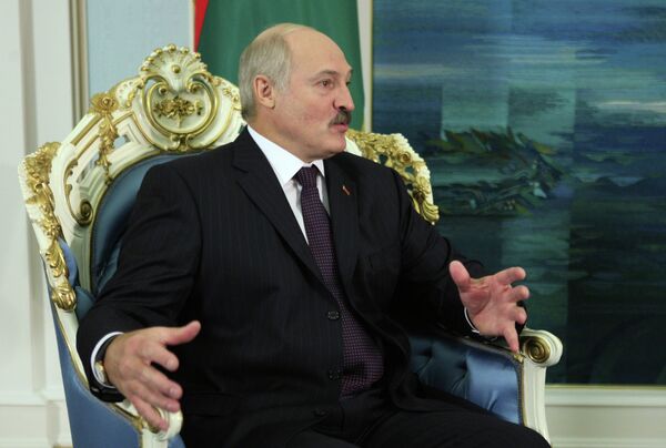 Пезидент Республики Белоруссии Александр Лукашенко